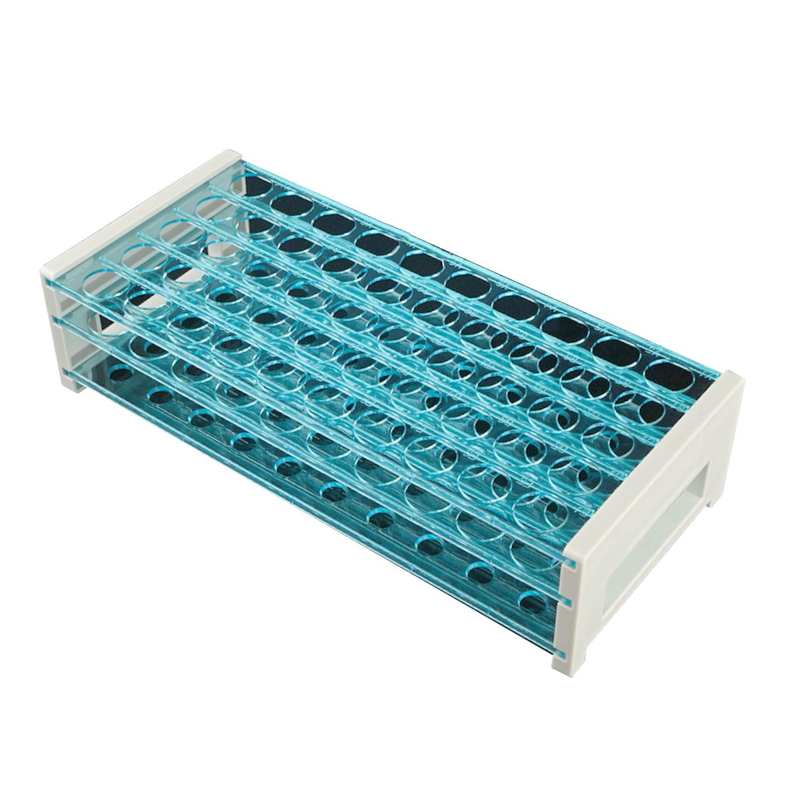 Removable 3Level Tube Stand with AntiTip Base for 13mm / 16mm / 18mm Width Tube and Lab Equipment Storage Laboratory Organizers