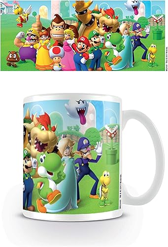 Miniatura 2 de Pyramid Super Mario Mushroom Kingdom - Taza de cerámica, porcelana, multicolor