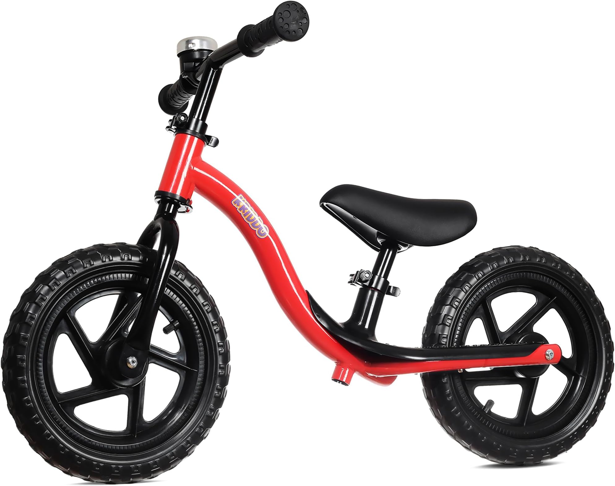 KRIDDO Toddler Balance Bike 2 Year Old, Age 18 Months to 4 Years Old, Early Learning Interactive Push Bicycle with Steady Balancing and Footrest, Gift Bike for 2-5 Boys Girls | 2 Years