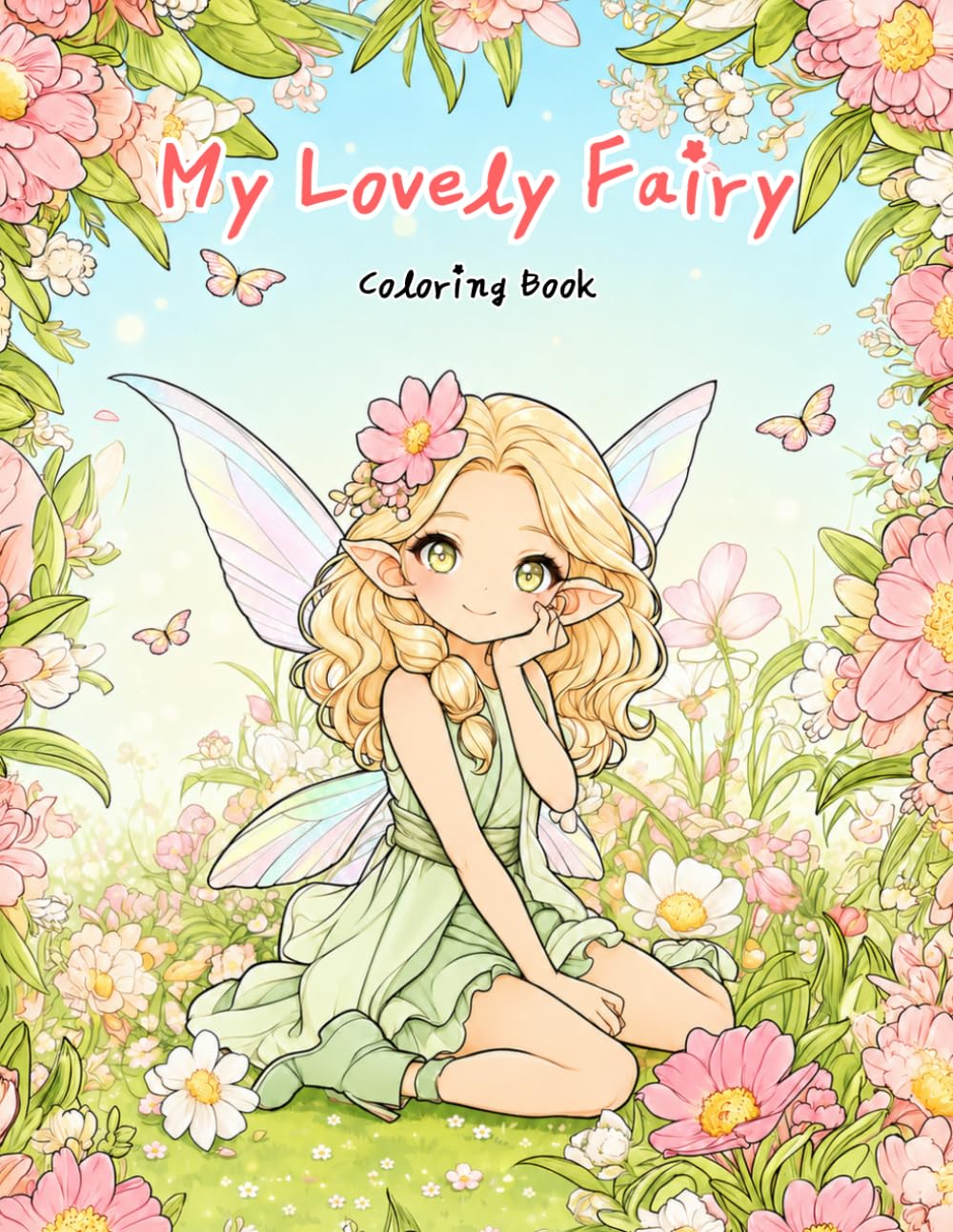 My Lovely Fairy Coloring Book