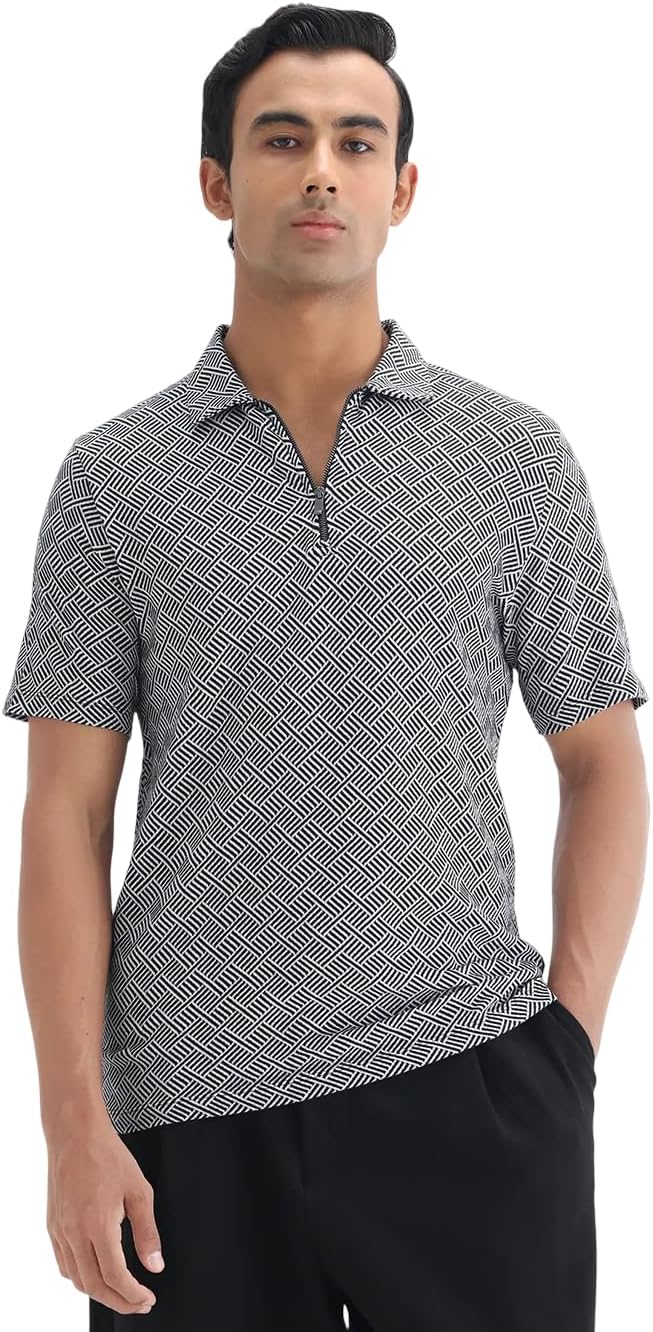Regular fit Jacquard Polo