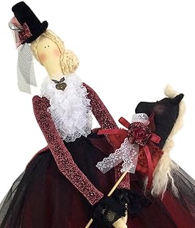 Tilda Mademoiselle Adelina Rag doll Soft doll Regency art doll Rococo French court style doll Gifts for girls Princess doll Romantic style