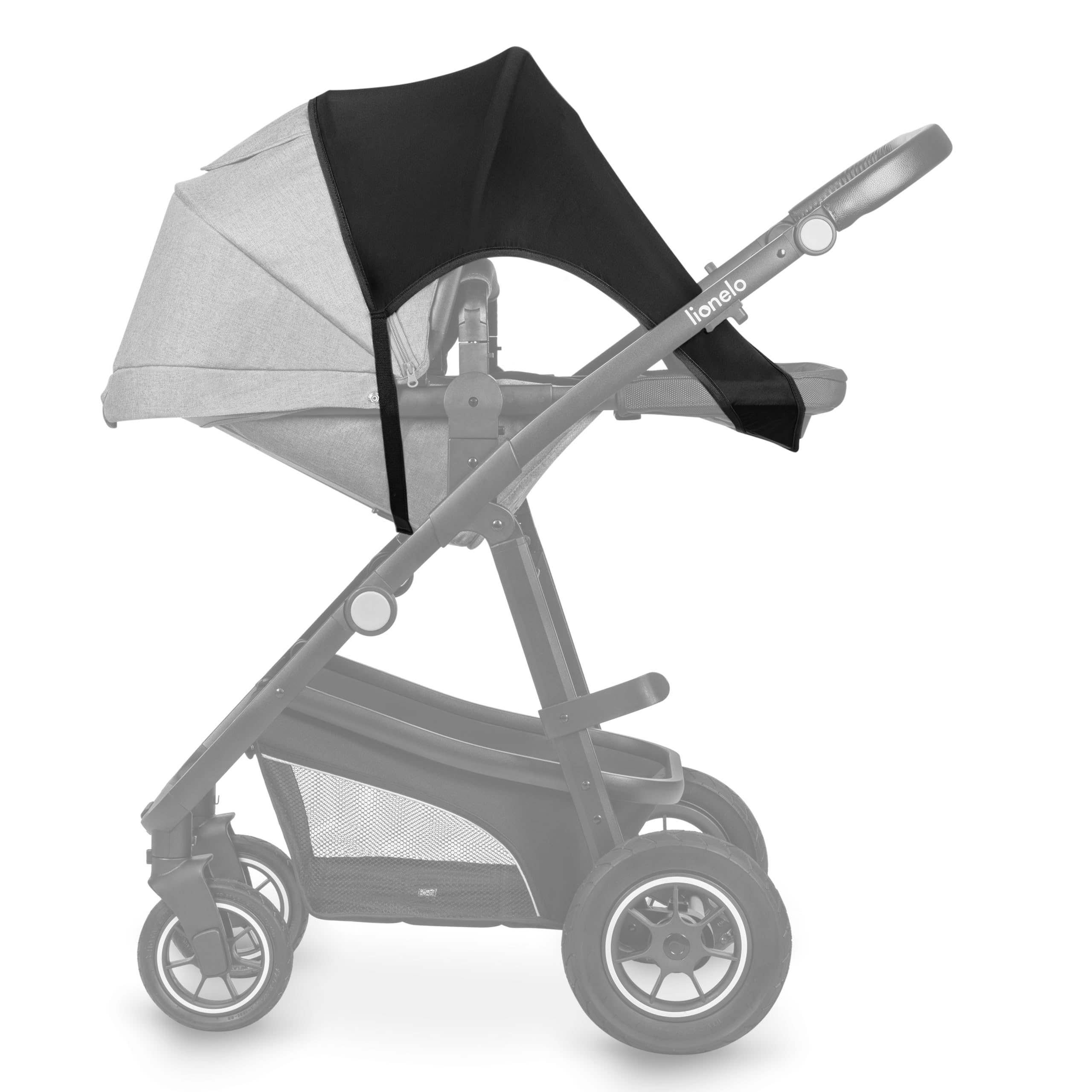 LIONELO STROLLER SUN COVER Capottina Parasole UPF50+, Vela Parasole per Passeggino, Vela Ombreggiante per Passeggino, Misura Universale, Facile da Montare