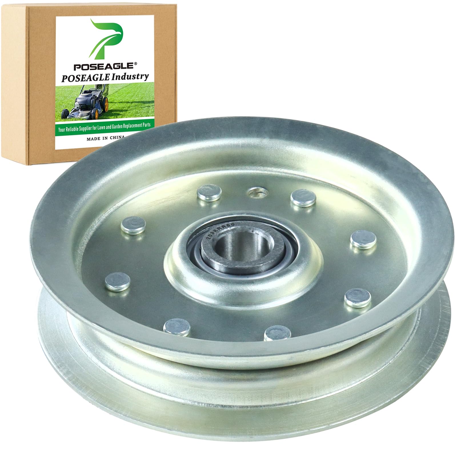 POSEAGLE 30224 Pulley Replaces 30224 Idler Pulley 9891 78-009 for Dixie Chopper 42" 50" 60" 72" Classic 2400 2760 2000 3560 3372 X2400 LX2002 LT2400