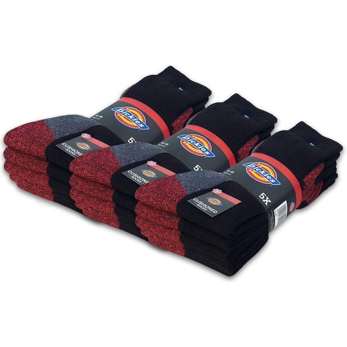 Dickies CUSHIONED CREW Work Socks męskie skarpety robocze, skarpety biznesowe, rozmiar 39-50