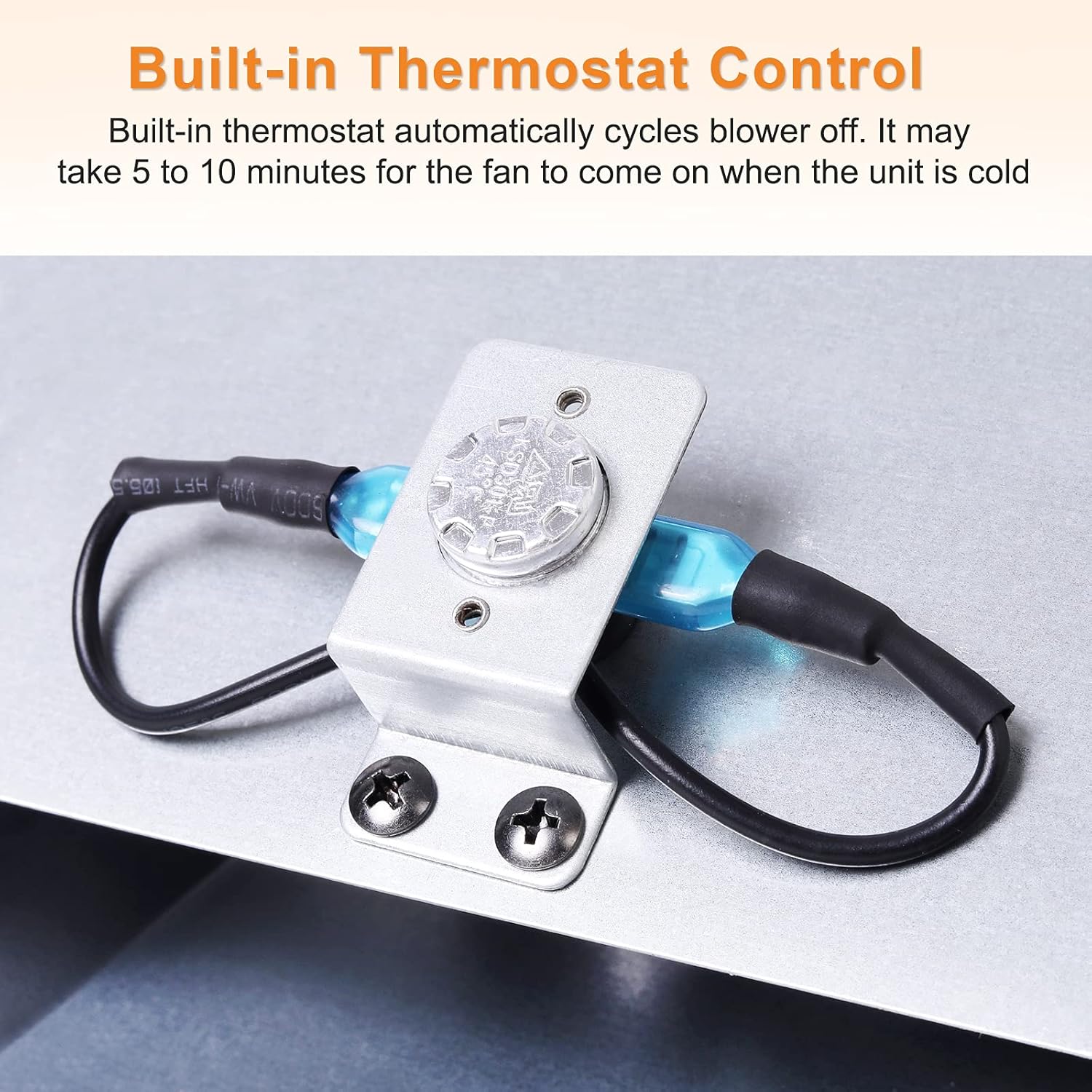 Adviace Wall Heater Blower Fan for Dyna-Glo, Mr. Heater and Kozy World Vent Free Heaters, Replacement WHF100 Dyna-Glo Heater Fan for Dyna-Glo NG, LP, Natural Gas, Liquid Propane Vent Free Wall Heater