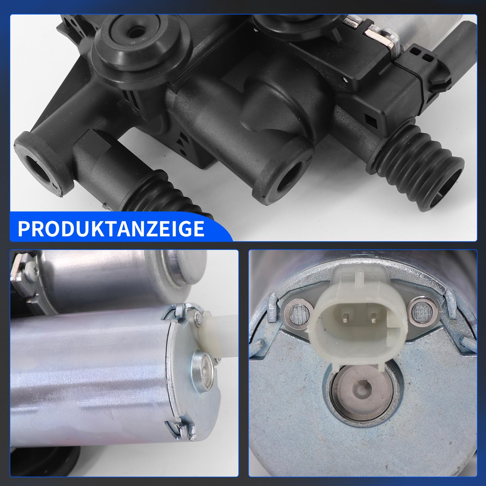 64118369807 - Válvula de control de refrigerante compatible con BMVV 3 E46 X3 E83 Z3 E36 Válvula de control de refrigerante para calefacción