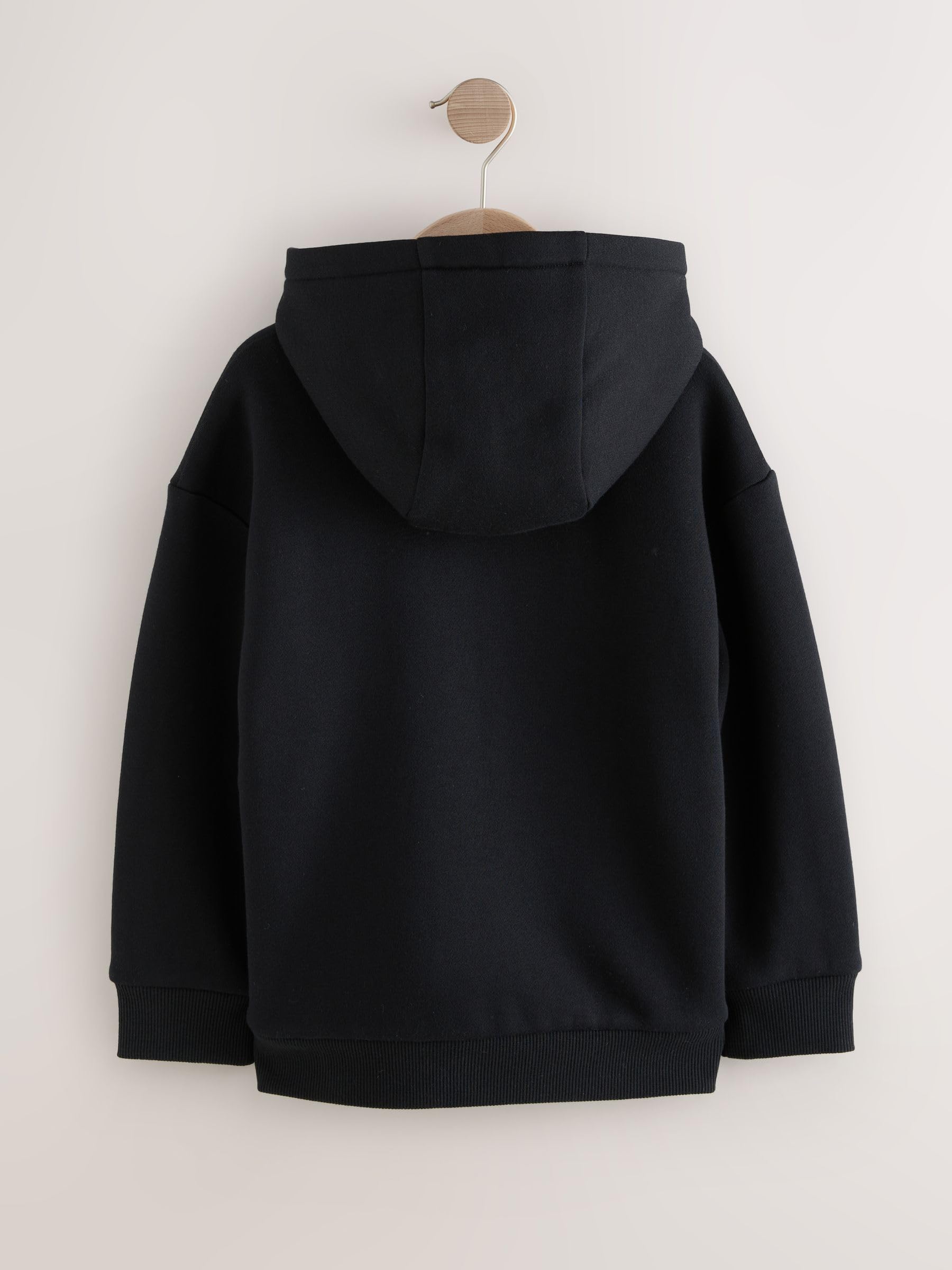 NEXT Garçon Sweat à Capuche zippé en Polaire Imitation Peau de Mouton