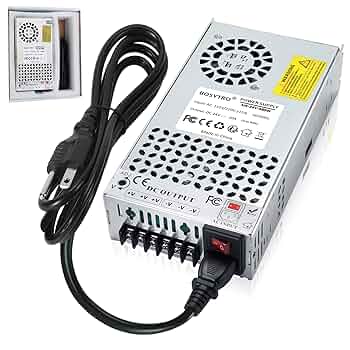 BOSYTRO 24V DC電源 1200W AC - DCコンバーターSMPS Amazon.com: BOSYTRO 24V DC Power Supply 1200W AC to DC