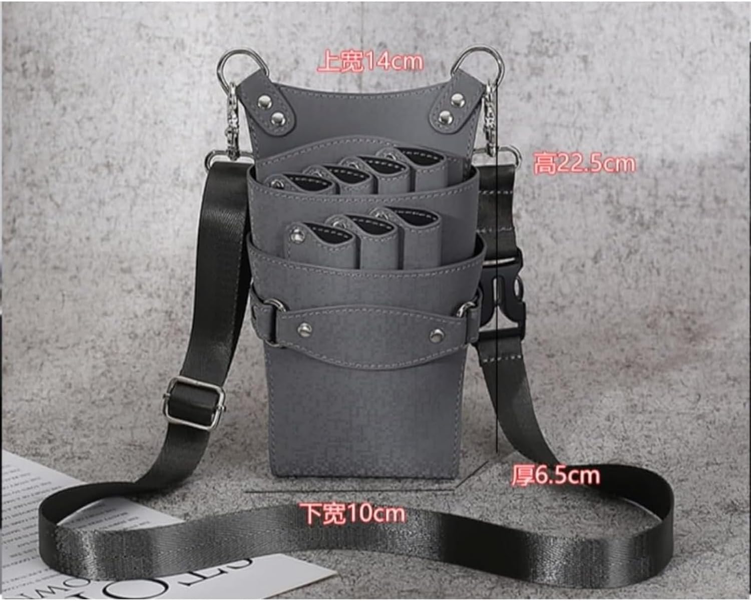 床屋道具レザーレザー置き 美容師 シザーケース PRO11 本革 トリマー