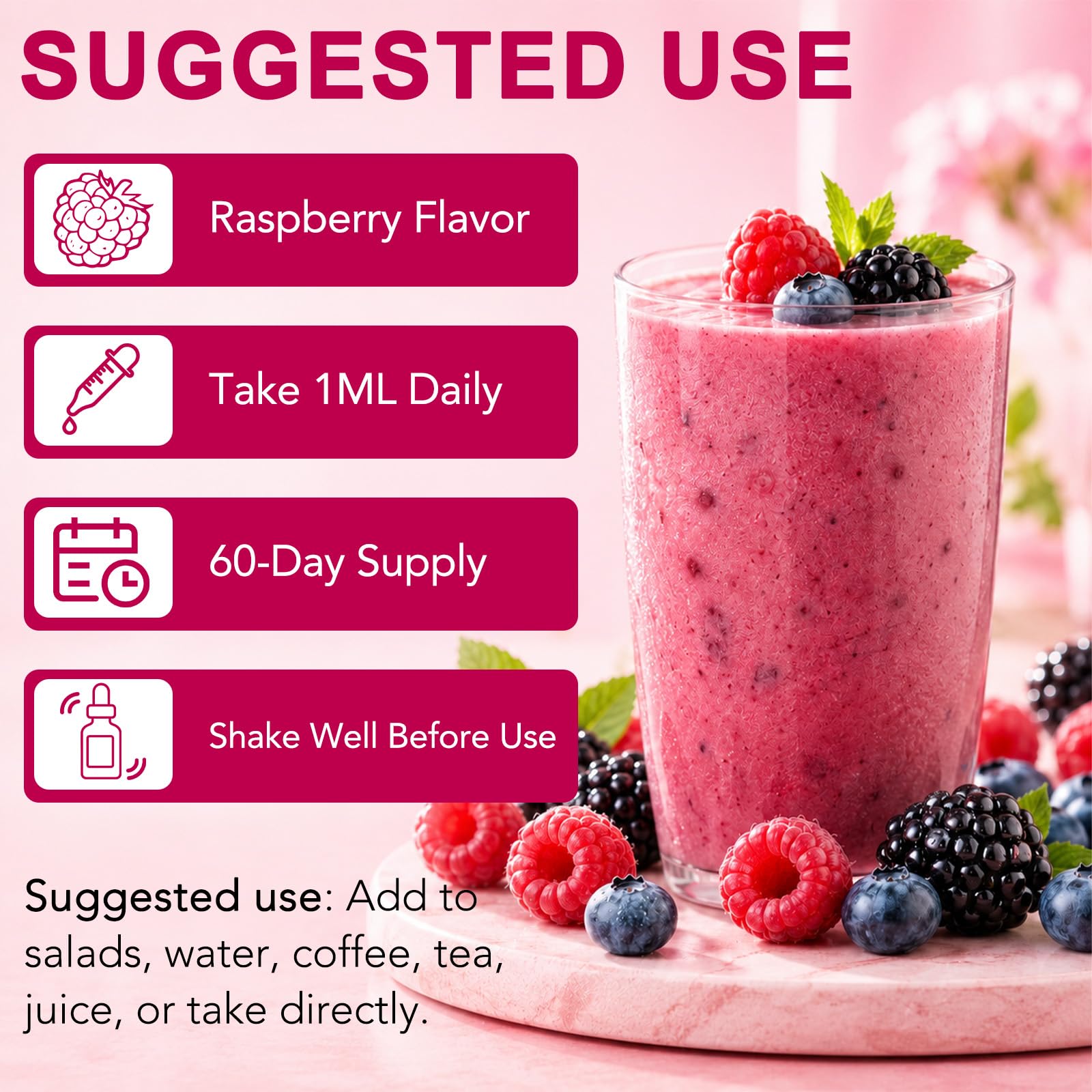 Vitamin B Complex Liquid Drops 2Oz – Natural Berry Flavor — Amazon image 8