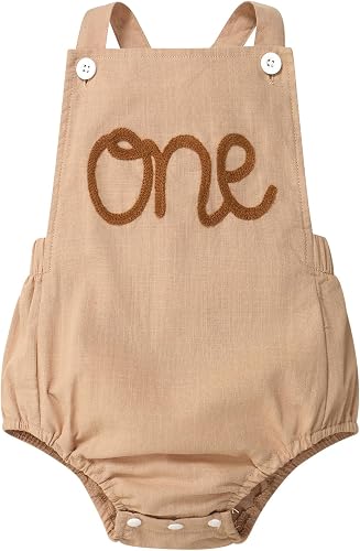 IMEKIS 1st First Birthday Outfit Boy: Cake Smash Photography Props Baby Toddler 