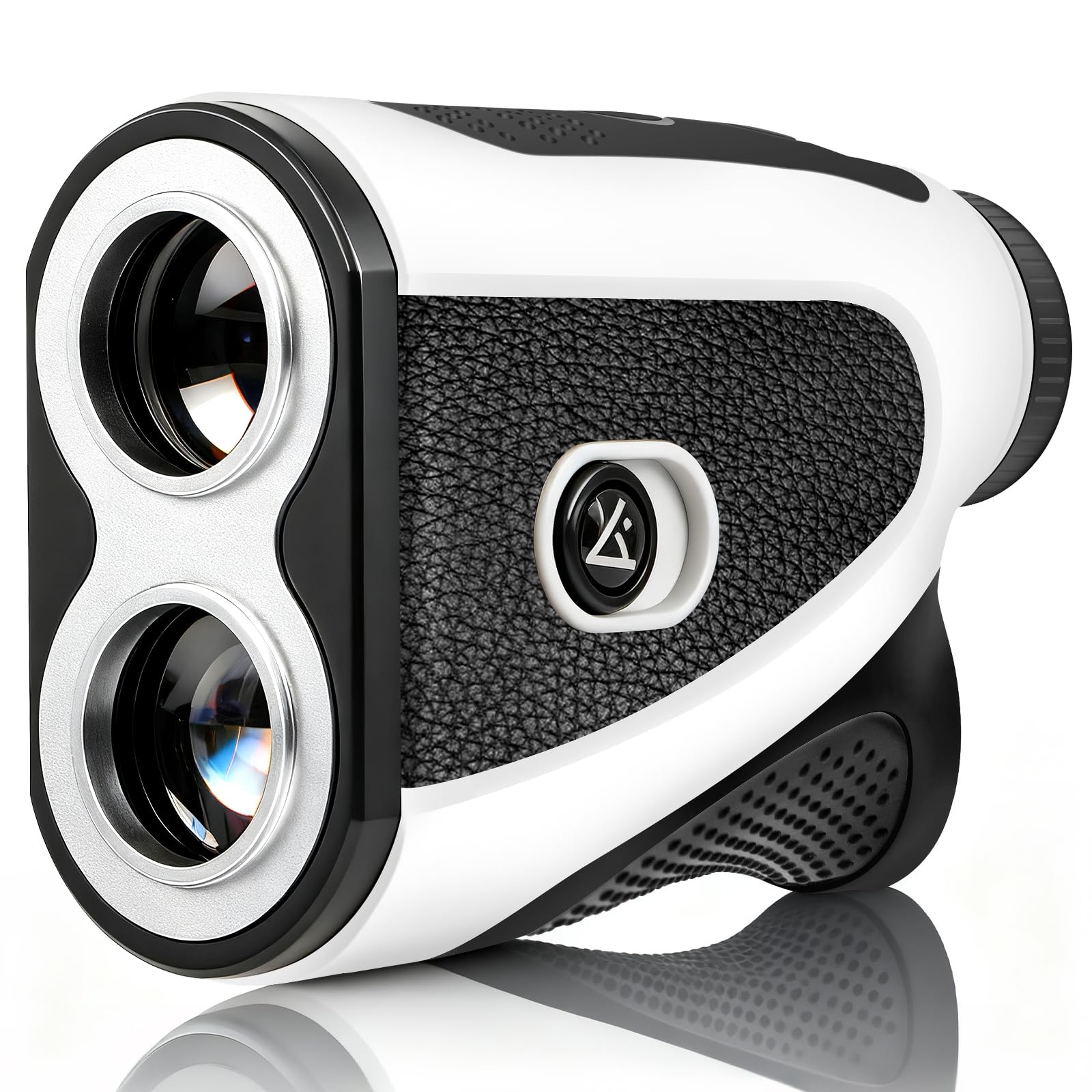 Télémètre de golf avec compensation de pente, télémètre laser de 1 200 m, grossissement 7x, vibration de verrouillage du mât de drapeau, télémètre rechargeable avec bande magnétique, légal pour