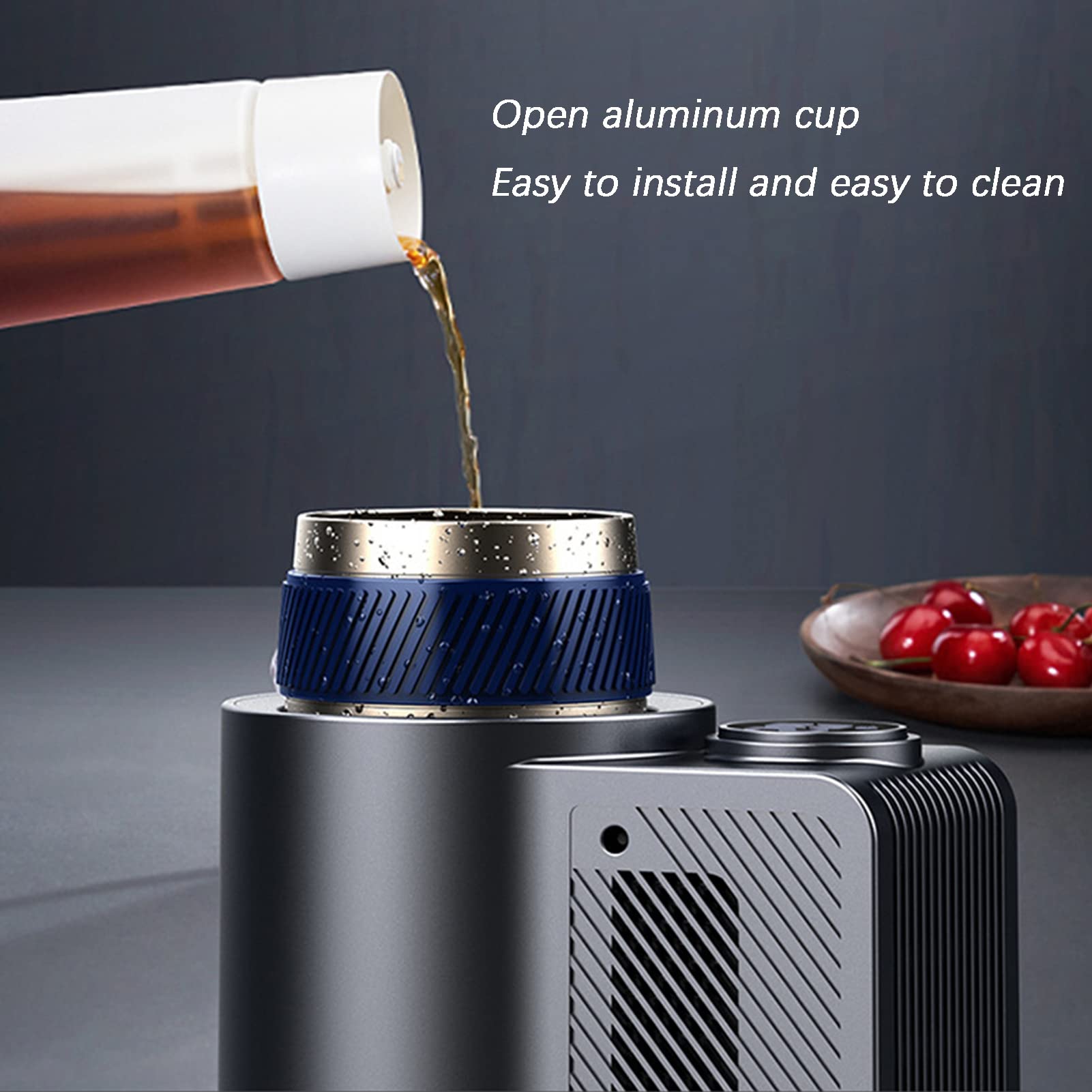 Mini tazza di raffreddamento portatile – frigorifero rapido 2 in 1 per birra, succo, latte, caffè