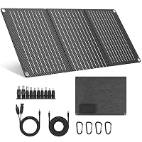 Pannello Solare Portatile 30W IP65 Impermeabile Pieghevole Caricatore Solare per Power