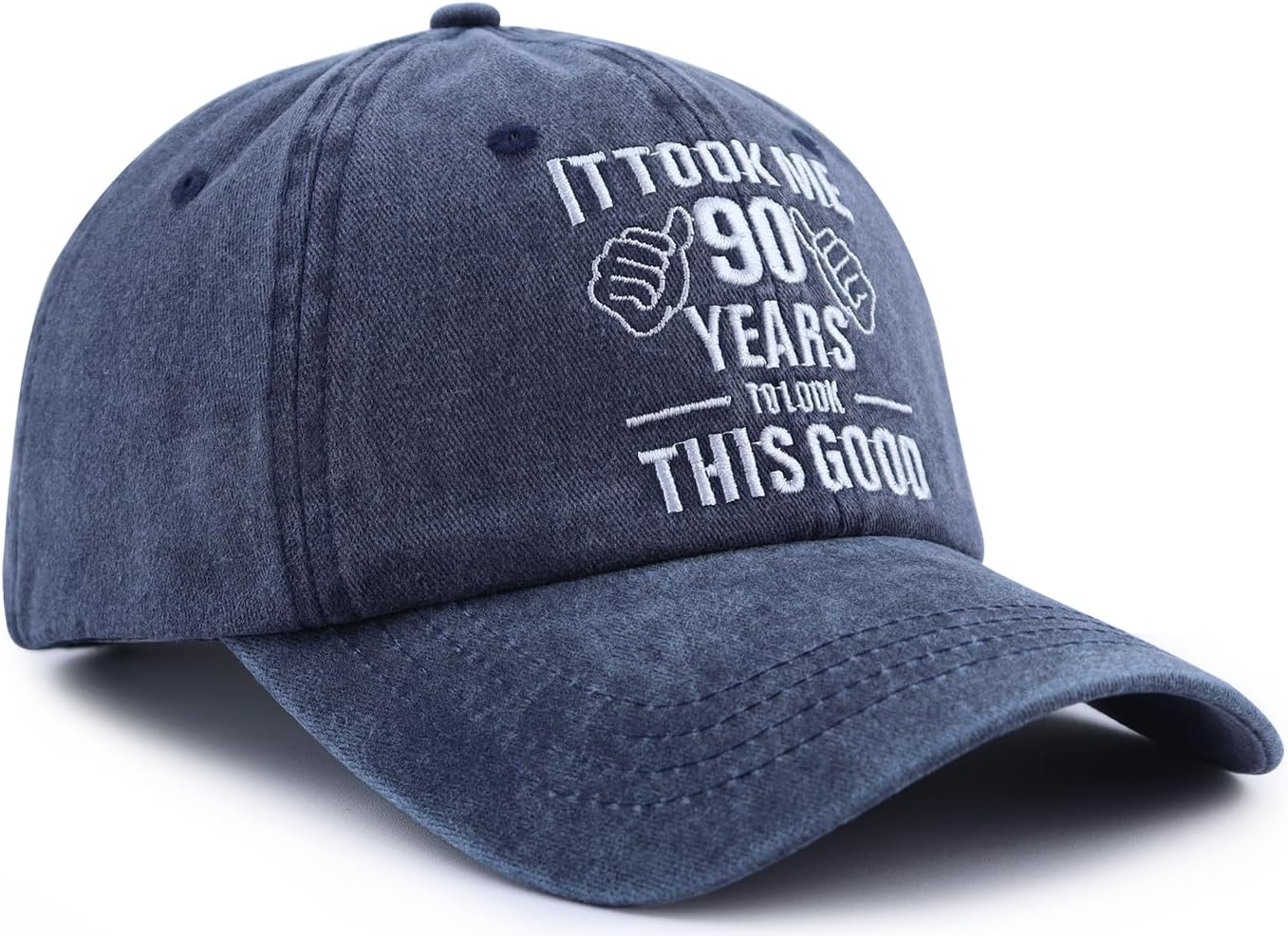 It Took Me 90 Years to Look This Good Hat for Women Men, Funny Adjust Embroidery 90th Birthday Baseball Cap