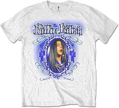 Billie Eilish Men's Airbrush T-Shirt 