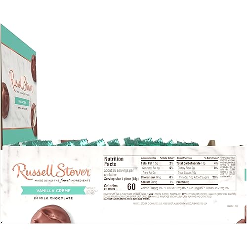Vista 20 de Russell Stover Trufa de chocolate con leche - 0.55 oz (paquete de 36)