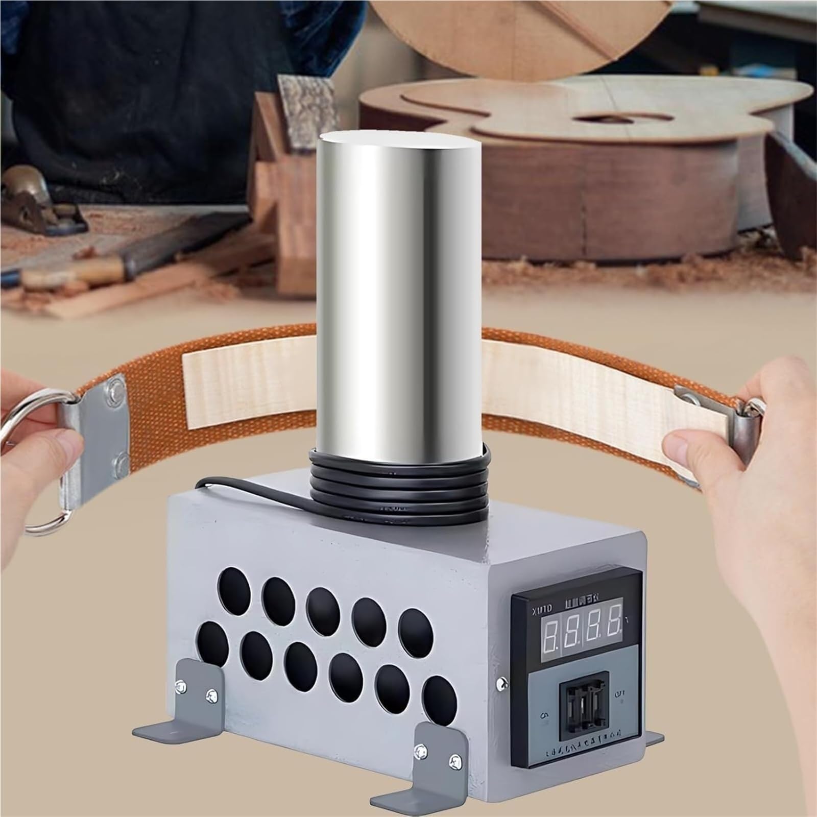 Doblador de costillas con temperatura ajustable para doblar y reparar madera en la fabricación de instrumentos