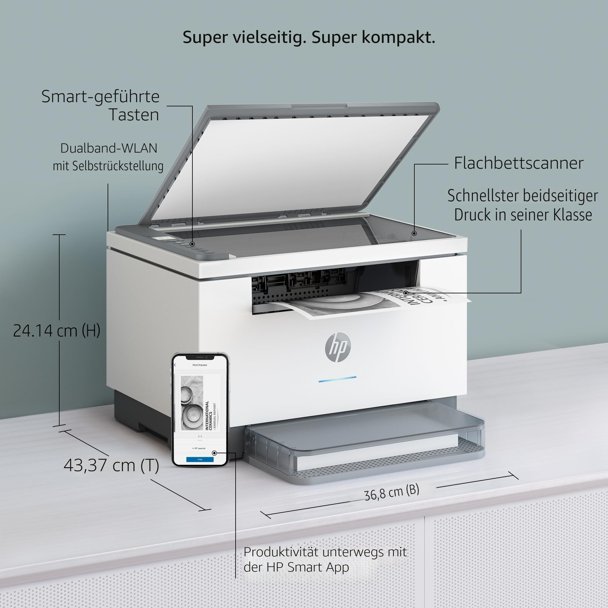 HP Multifuncin LaserJet MFP M234dw/wifi/duplex
