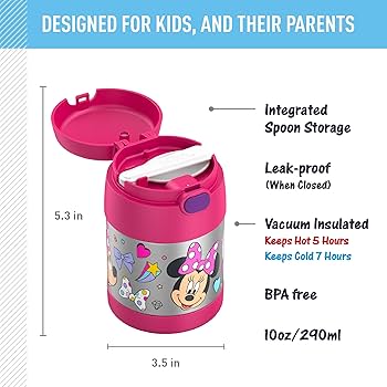 THERMOS ミニーマウス 保温弁当箱&スープジャー　未使用品 THERMOS ミニーマウス 保温弁当箱&スープジャー 未使用品