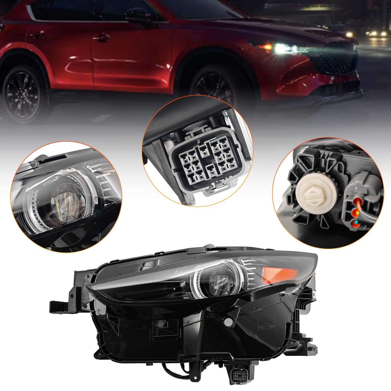 マツダ　MAZDA CX-30 左ヘッドライトD41V-51-040A Yahoo!オークション -「cx30 ヘッドライト」の落札相場・落札価格