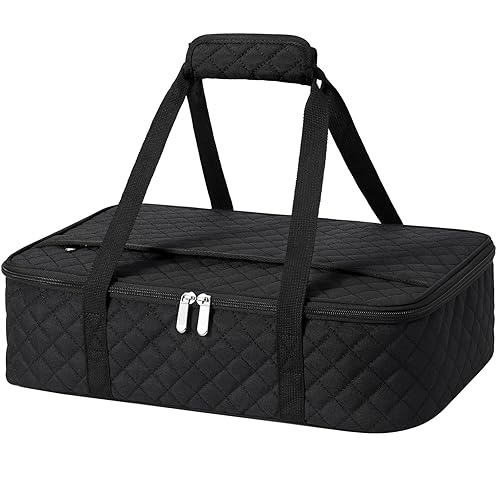 Insulated Casserole Carrier for Hot or Cold Food, Large Insulated