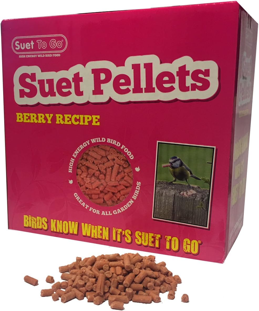 Suet to Go Grab N’ Go Berry Suet Pellets 3kg Amazon.co.uk Automotive