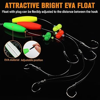 Amazon.com : Dovesun Catfish Rigs Santee Rig Catfish Float