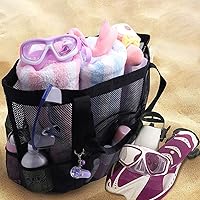 Vista 3 de Bolso de viaje para la playa con zíper, para mujer, plegable, impermeable, para la noche