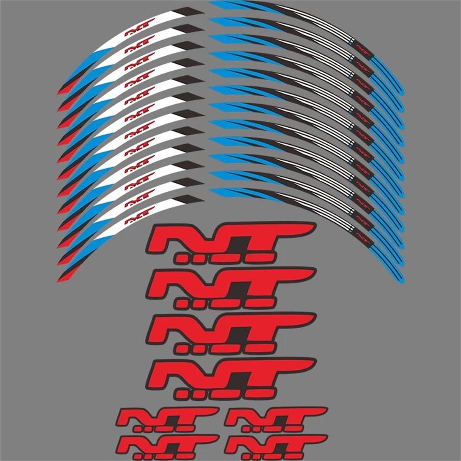 Motorcycle Wheel Stickers for NT 1100 NT1100 2022 2023 2024