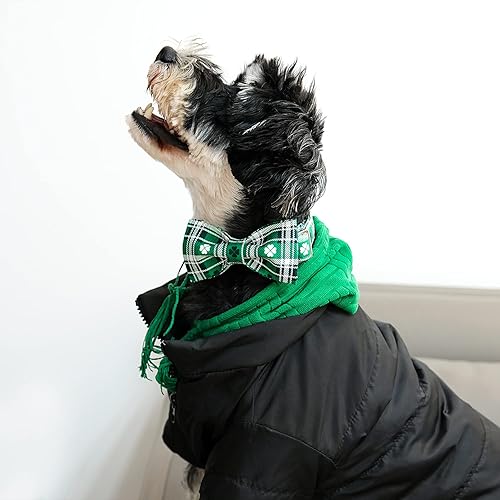 Miniatura 9 de Lionet Paws Collar para perro de Pascua con pajarita, lindo conejo, zanahoria, perro, marinero, collar con hebilla de metal para perros y gatos,