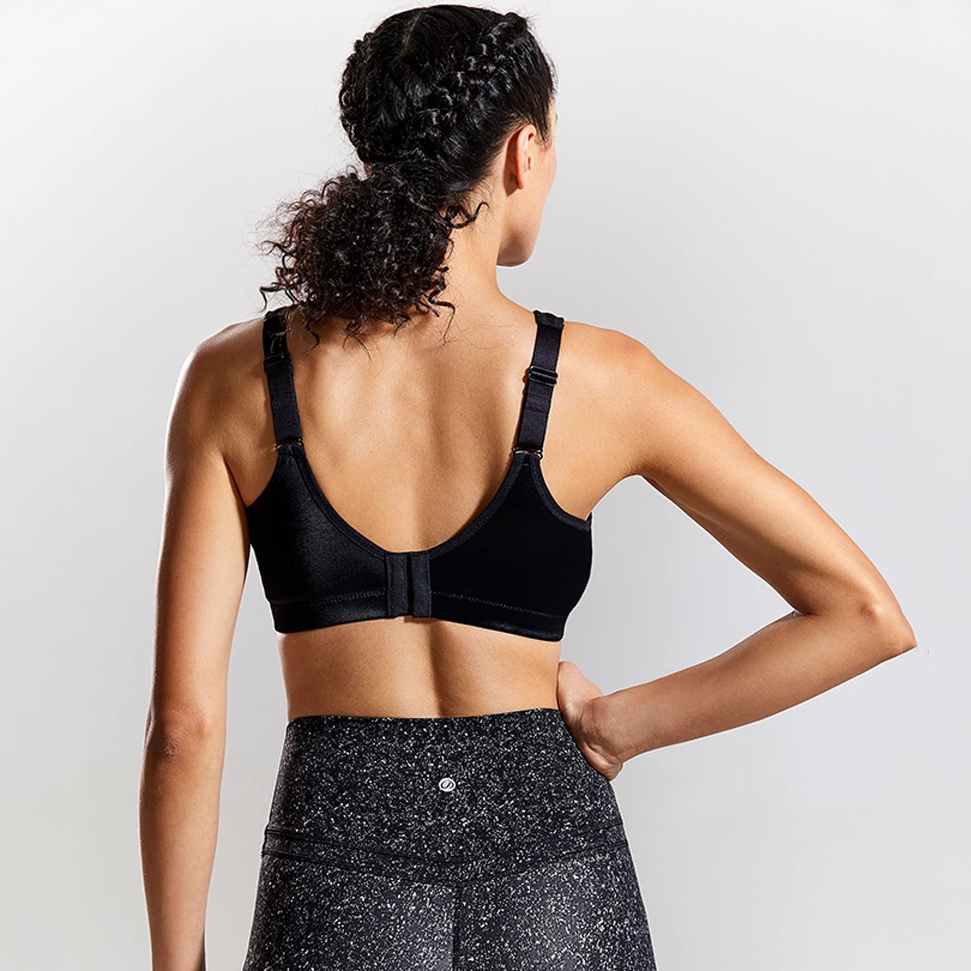 Biustonosze sportowe dla kobiet, bezprzewodowy bezszwowy biustonosz do spania w dużym rozmiarze, joga Bralette bieganie rekreacja Crop Tops kamizelka (kolor: Czarny, rozmiar: 110 G)