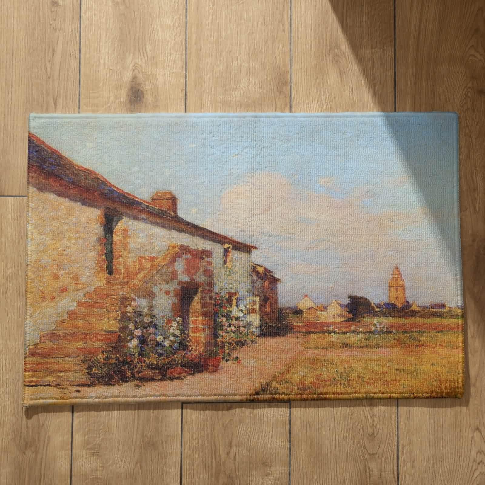 Tapis de cuisine 45x75 cm peinture à l'huile d'art paysage CEVAN