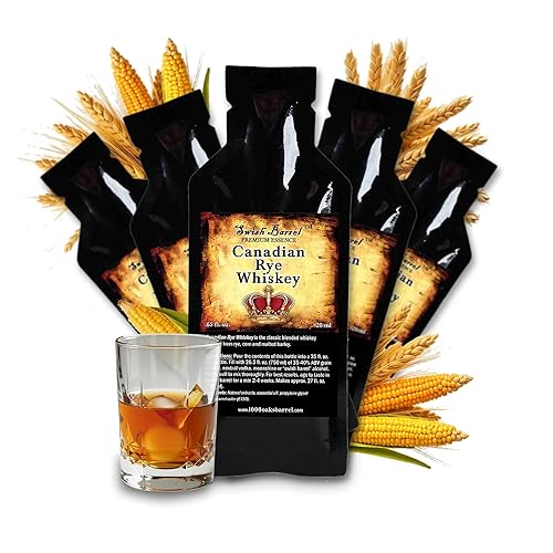 Whisky de centeno canadiense de primera calidad  Recambios de kit Bootleg  Thousand Oaks Barrel Co.  Sabor gourmet para mezcladores de cócteles y