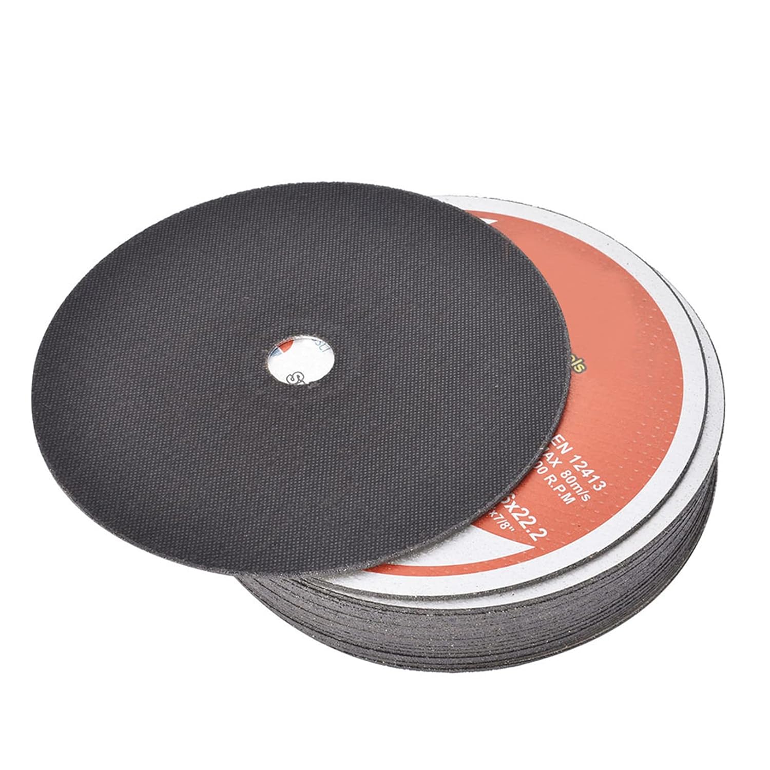 100 PCS Cut-Off Wheels, 7 in Metal and Stainless Steel Cutting Wheel, 1/16 in Thin Metal Cutting Disc for Angle Grinder 8,500 RPM