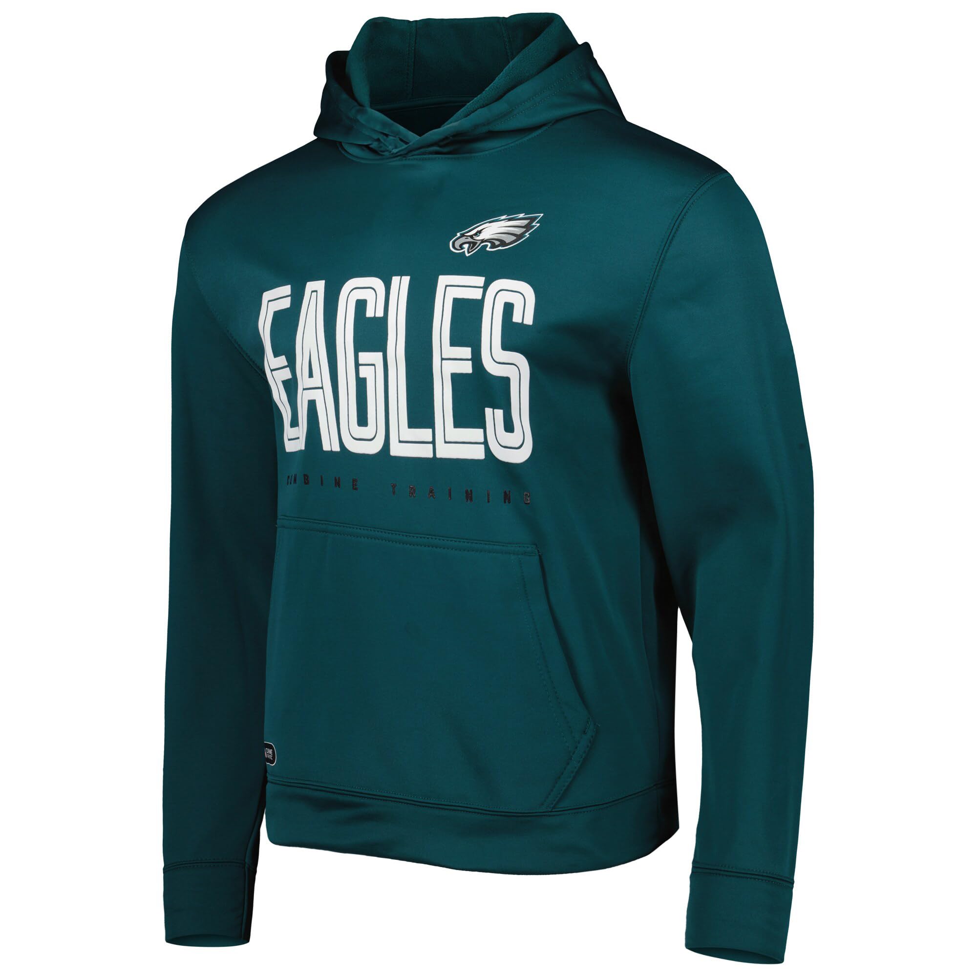 Outerstuff NFL Youth 8-20 Huddle Up Team Color Performance Primary Logo Pullover Hoodie, Philadelphia Eagles, 18-20, 9K1B7FE6G โ image 1