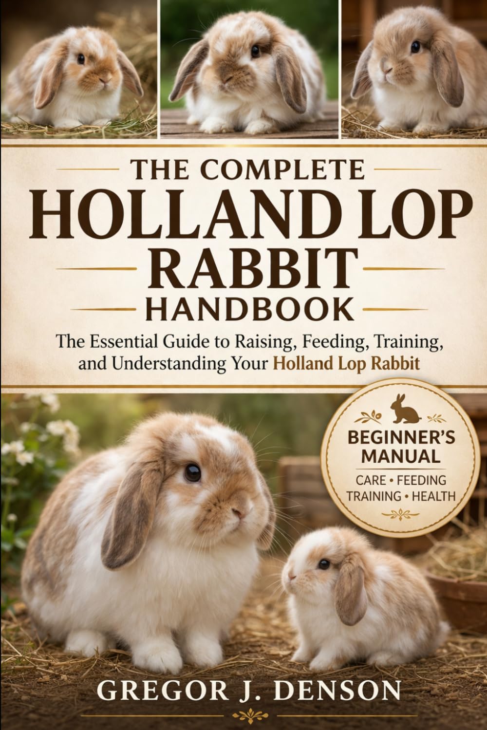 THE COMPLETE HOLLAND LOP RABBIT HANDBOOK: The Complete Holland Lop Rabbit Handbook The Essential Guide to Raising, Feeding, Training, and Understanding Your Holland Lop Rabbit