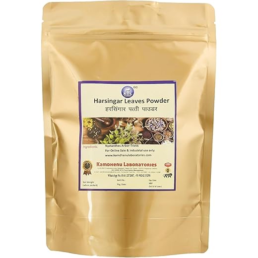 Kamdhenu Harsingar Patti Powder 400g - Natural Ingredients