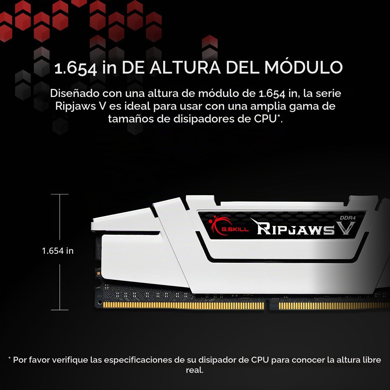 Amazon.com: G.SKILL RipjawsV Series DDR4 RAM (XMP) 16GB (2x8GB