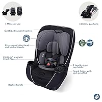 Vista 9 de Maxi-Cosi Pria Max+ - Asiento convertible todo en uno para bebé, orientado hacia atrás, refuerzo para bebés y niños pequeños, fácil de instalar
