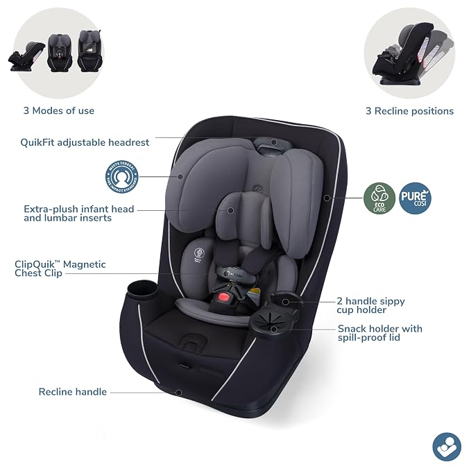 Maxi-Cosi Pria Max+ Silla convertible para bebé miniatura 10