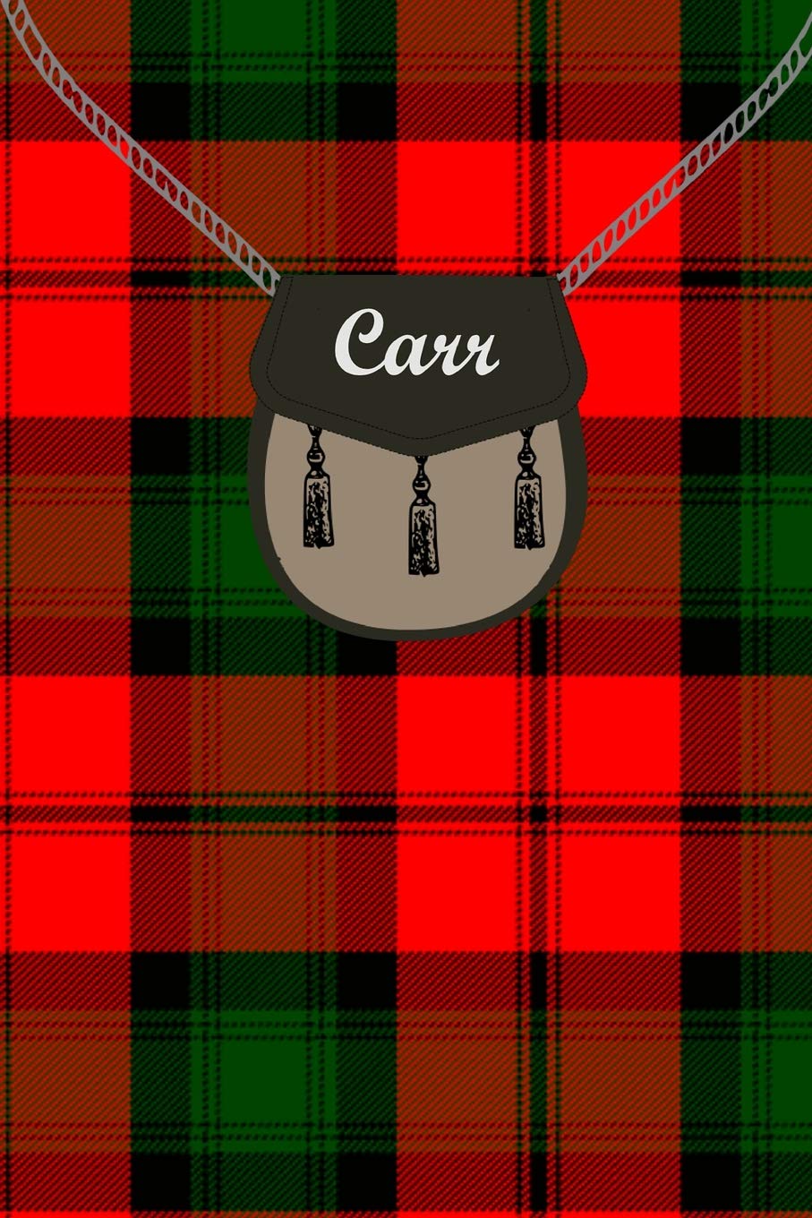 Carr Clan Tartan Journal/Notebook