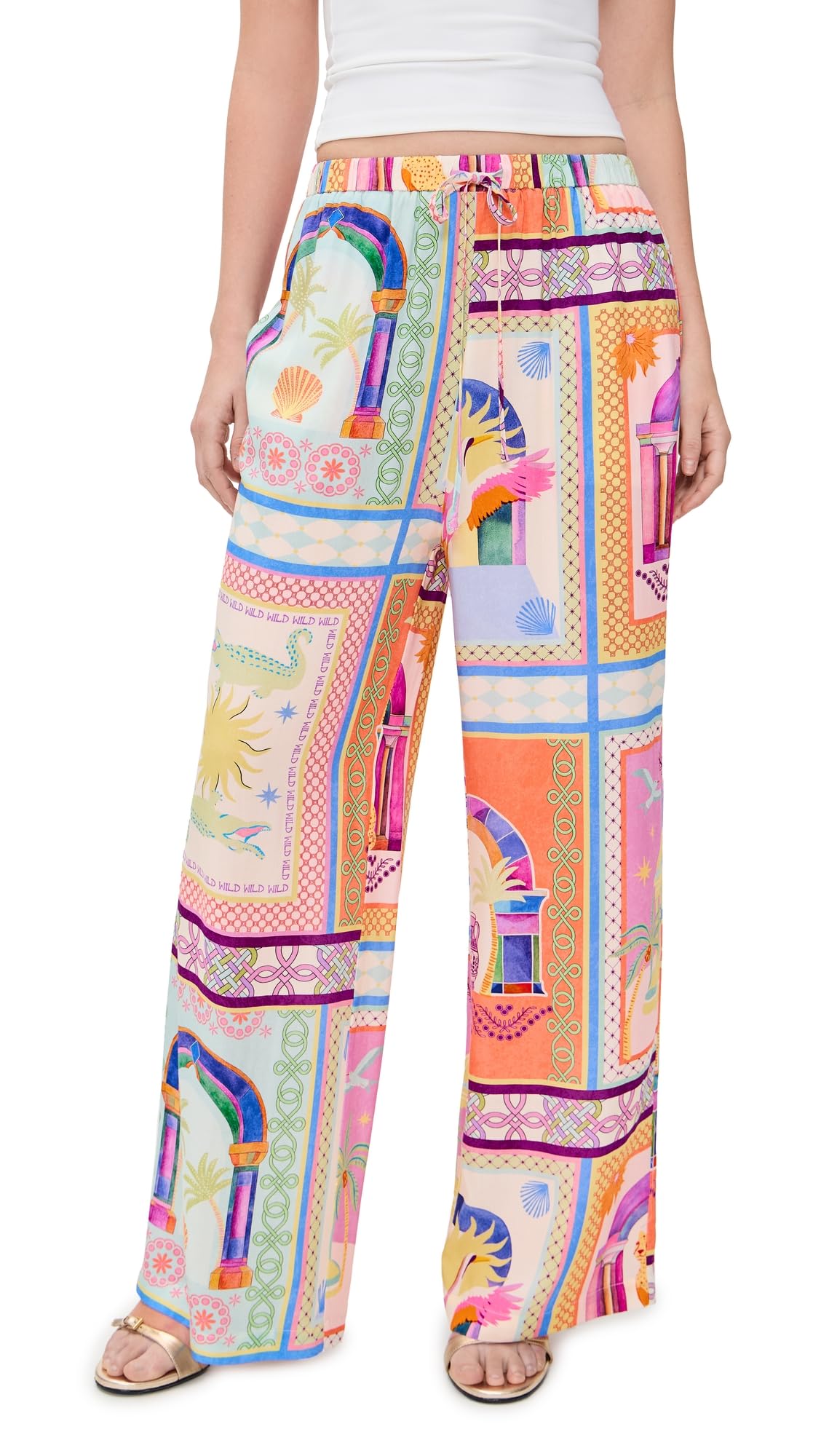 MINKPINK Womens Elysia Drawstring Pants
