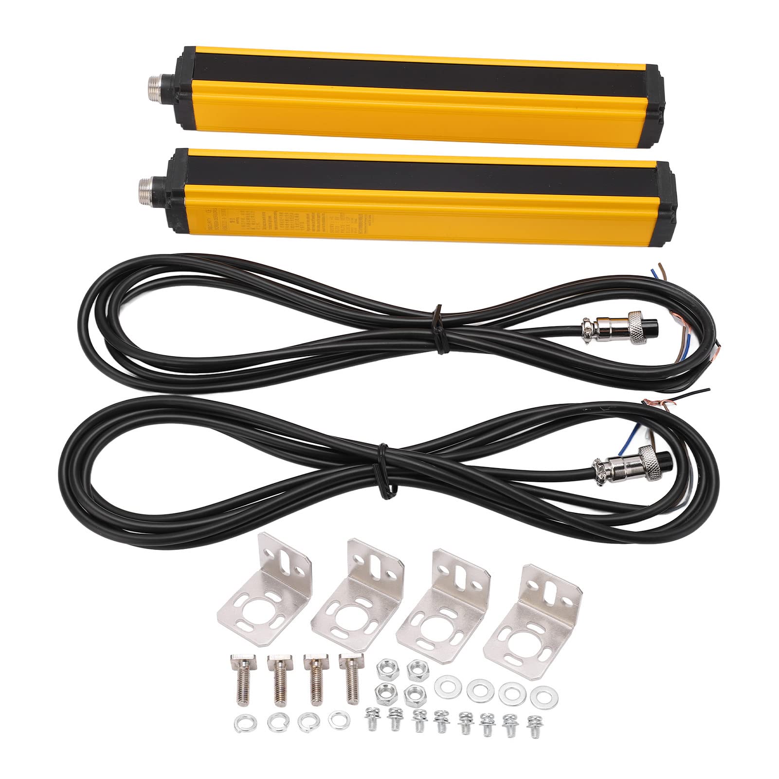 Jeanoko Sensor de Rejilla de Seguridad BEM1020‑A‑180NB con Respuesta Rápida y Diseño Impermeable para Uso Industrial Vigas de 20 Mm