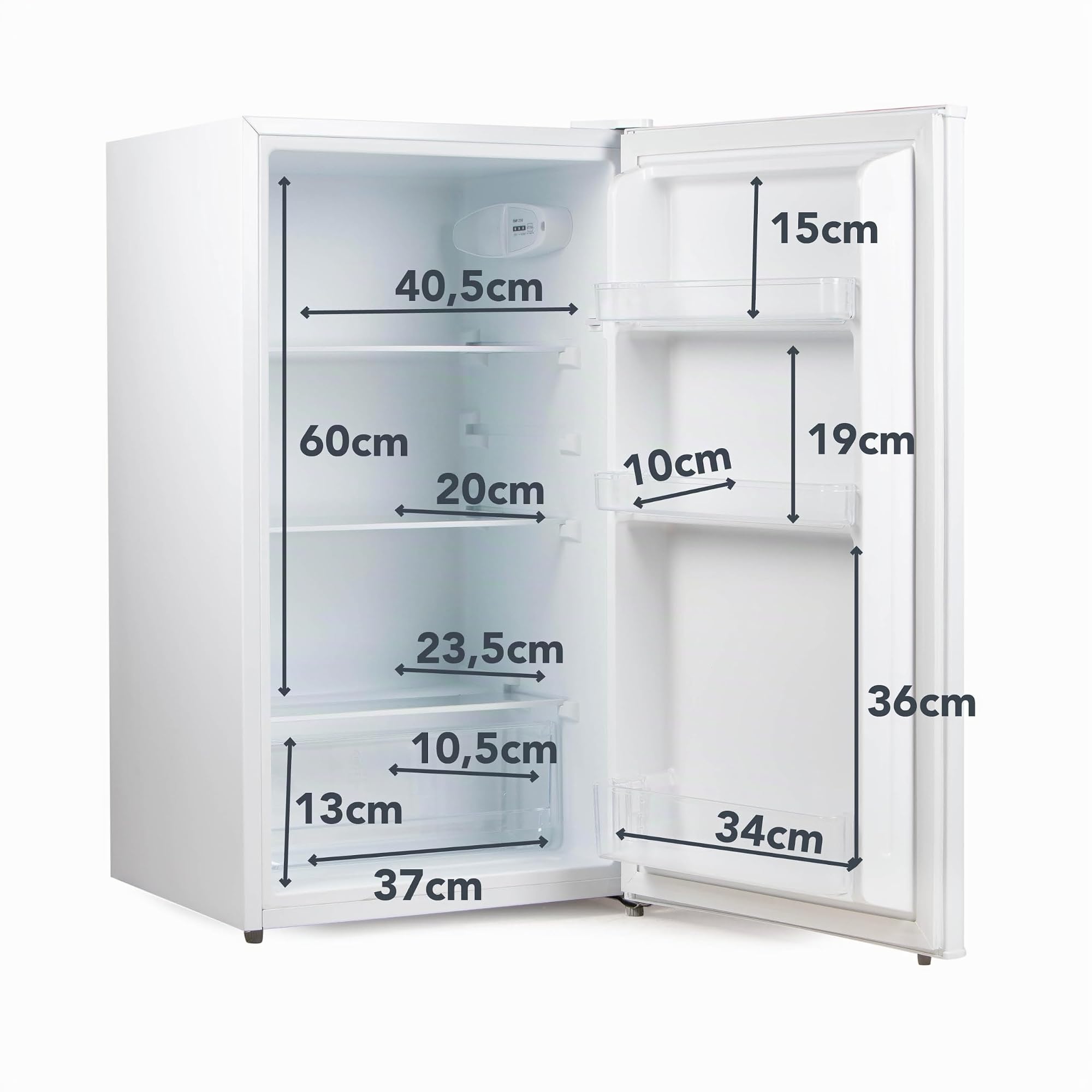 PRIMO PR180FR Réfrigérateur Table Top - 94L - Classe D - Blanc