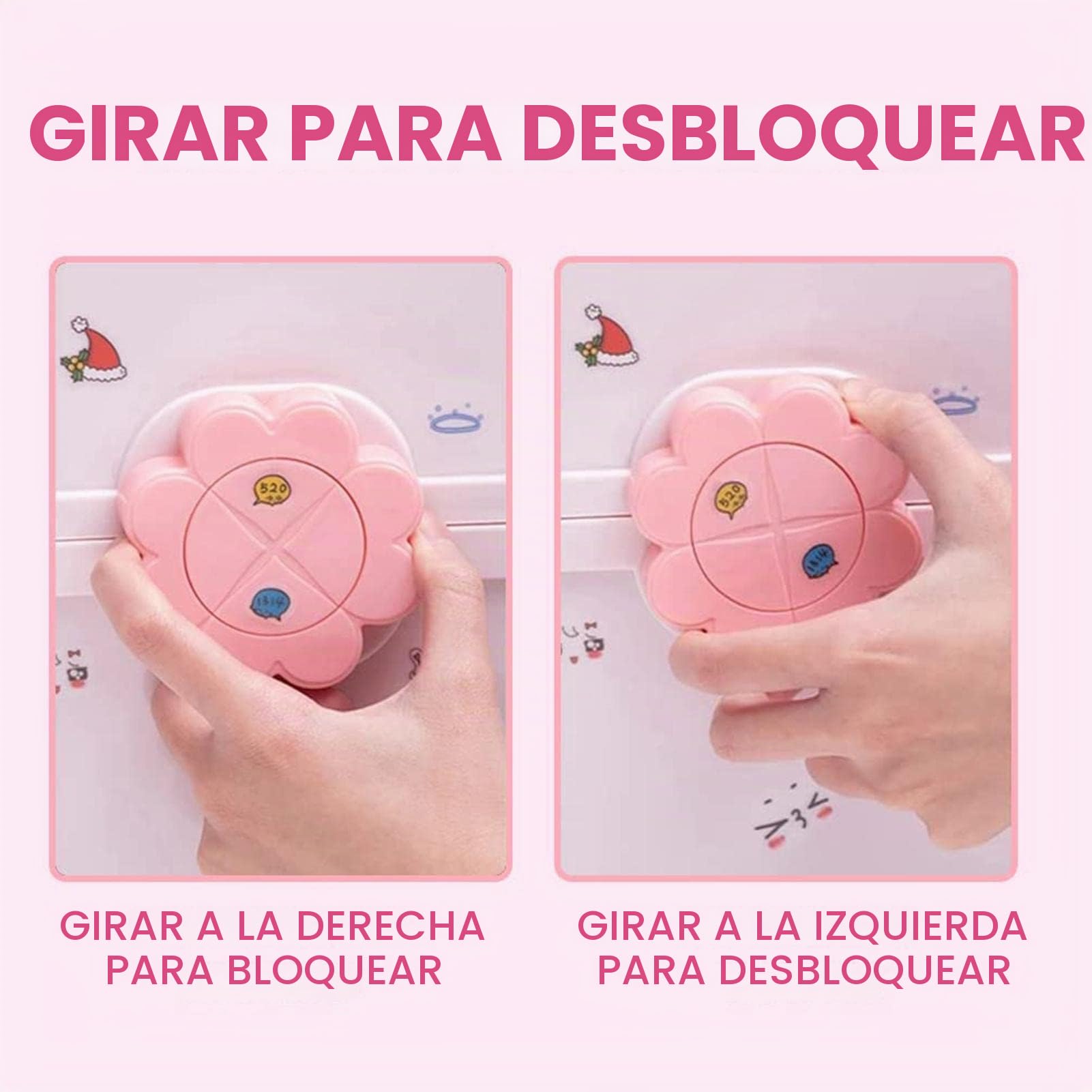 Caja de almacenamiento para el pelo para niñas y mujeres, color rosa para niños, caja de almacenamiento, accesorios para el cabello, caja para gomas para el pelo, pinzas para el pelo, caja para joyas