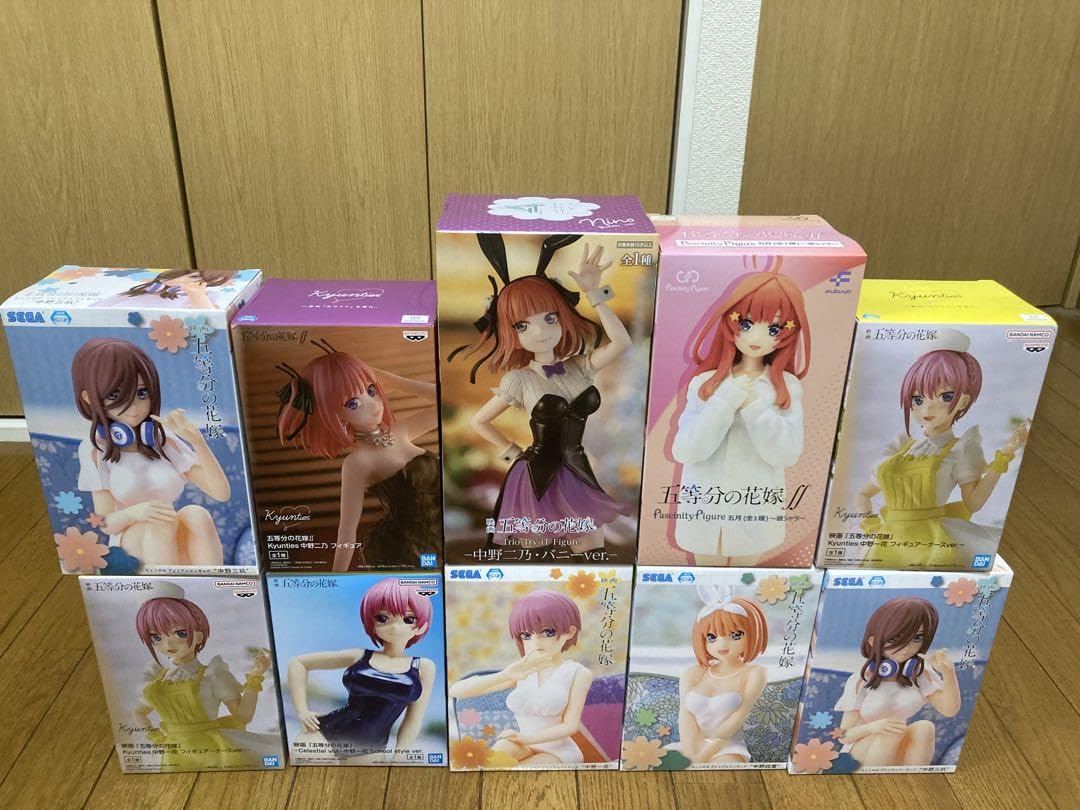 五等分の花嫁 フィギュア 10体セット 【公式通販】