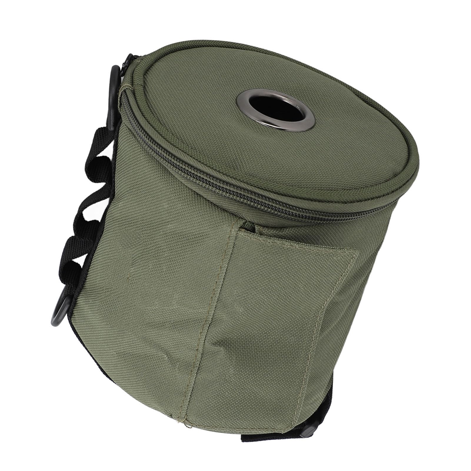 Portarotolo di Carta Assorbente da Campeggio, portarotolo per Auto a Prova di Gatto, portarotolo per fazzoletti da Esterno per Tenda da Parete, casa e Ufficio (Verde Oliva)