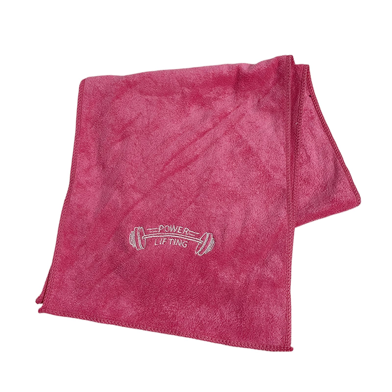 Msioytog Fitness Towel Soft Breathable for Running Workout Swimming 25x110cm Polyester Exercise Towel